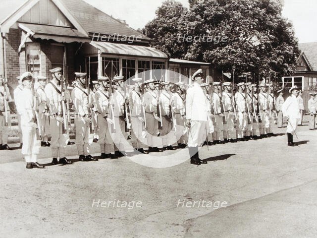 Opening ceremony, Garden of Remembrance, Mosman Park, 1952. Creator: Unknown.