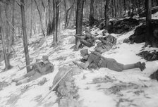 N.Y. National Guard manouevres, Peekskill, 1915. Creator: Bain News Service.