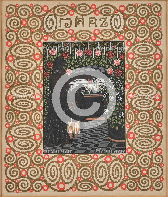 Monthly newsletter: March. Creator: Krenek, Carl (1880-1949).