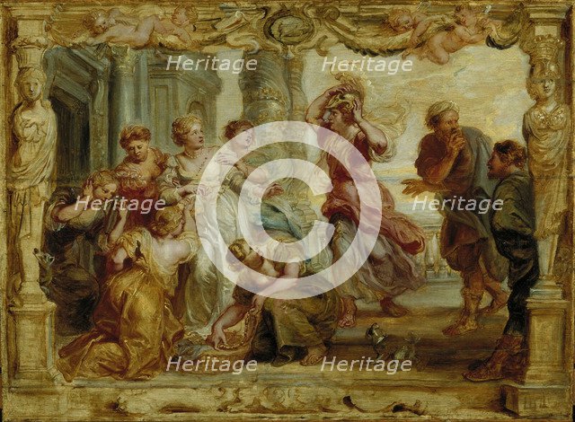 Achilles recognized among the daughters of Lycomedes, 1630-1635. Artist: Rubens, Pieter Paul (1577-1640)