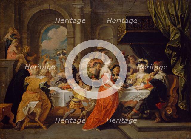 The Feast of Herod, 1640-1690. Creator: David Teniers II.
