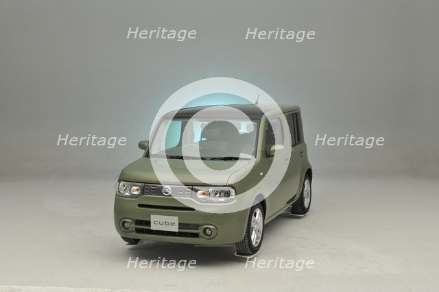 Nissan Cube 2008. Artist: Simon Clay.