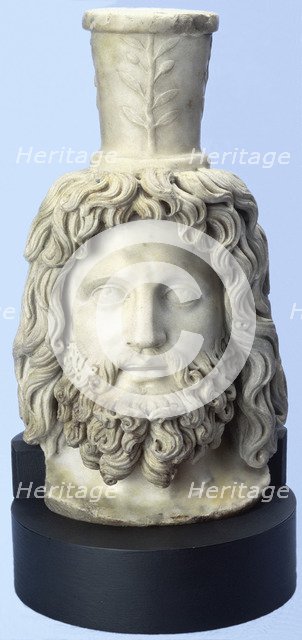 Head of Serapis, the lord of the dead. Artist: Unknown
