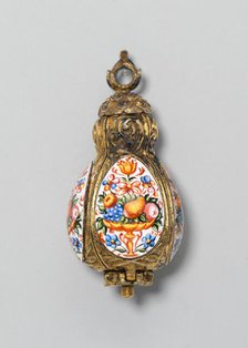 Pomander, Netherlands, c. 1625-c. 1675. Creator: Unknown.