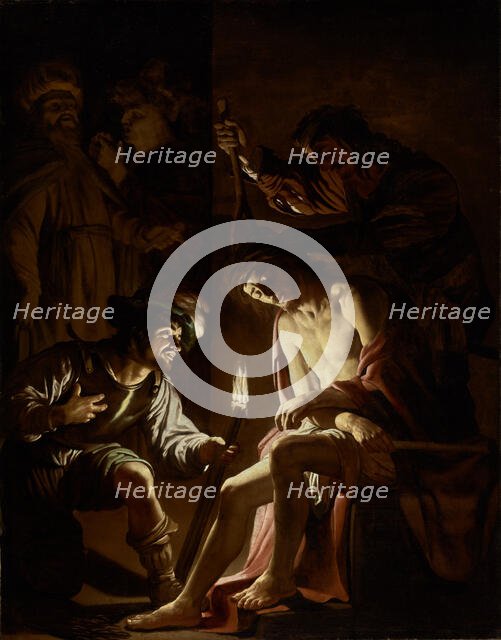 Christ Crowned with Thorns, about 1620. Creator: Gerrit van Honthorst.