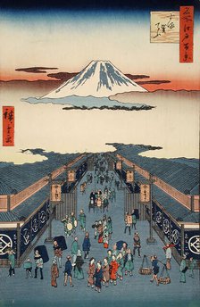 Suruga-cho, between circa 1856 and circa 1859. Creator: Ando Hiroshige.