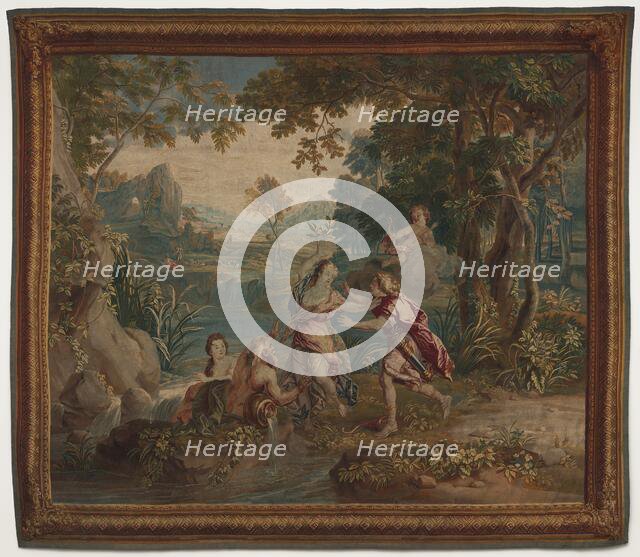 Apollo and Daphne, 1713/1721. Creators: Charles de la Fosse, Zeger Jacob van Helmont, Augustin Coppens, Urbanus Leyniers, Daniel Leyniers, Heinrich Reydams II.