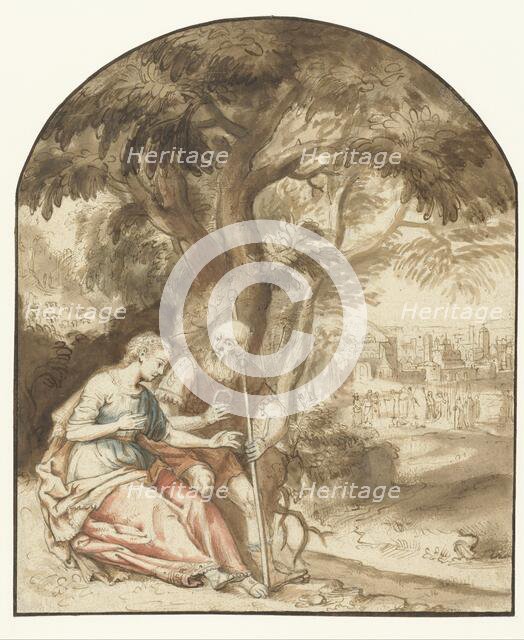 Judah and Tamar, c.1640-c.1650. Creator: Rembrandt Harmensz van Rijn.