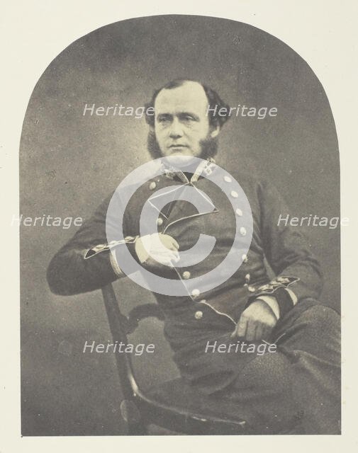 Major Gen'l Charles Ashe Windham, 1855. Creator: Roger Fenton.