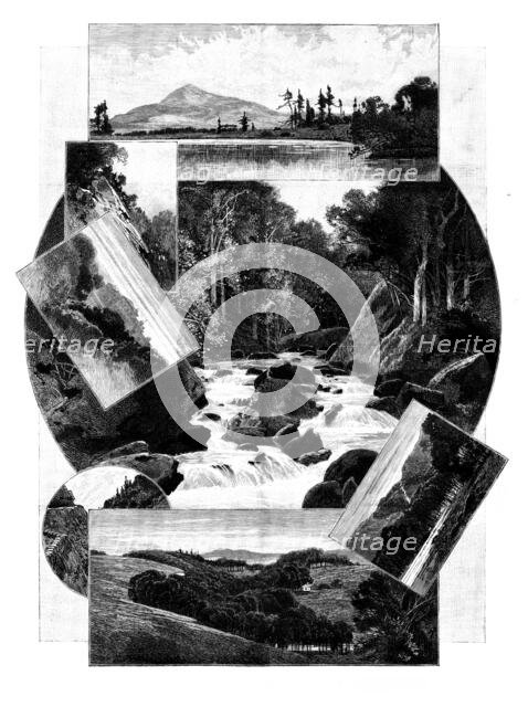 The Homes of Irish Landlords - No. II. Powerscourt, 1895. Creator: Unknown.