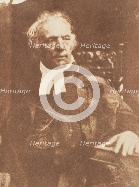 Thomas Chalmers, 1843-47. Creators: David Octavius Hill, Robert Adamson, Hill & Adamson.