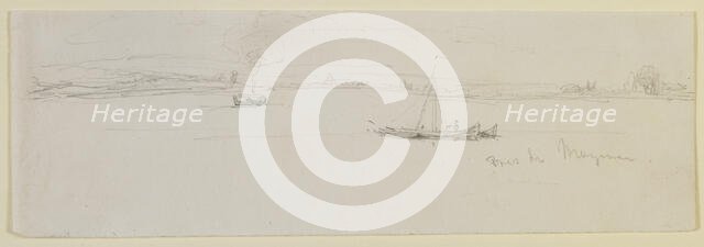 Près de Mayence, 1858. Creator: James Abbott McNeill Whistler.