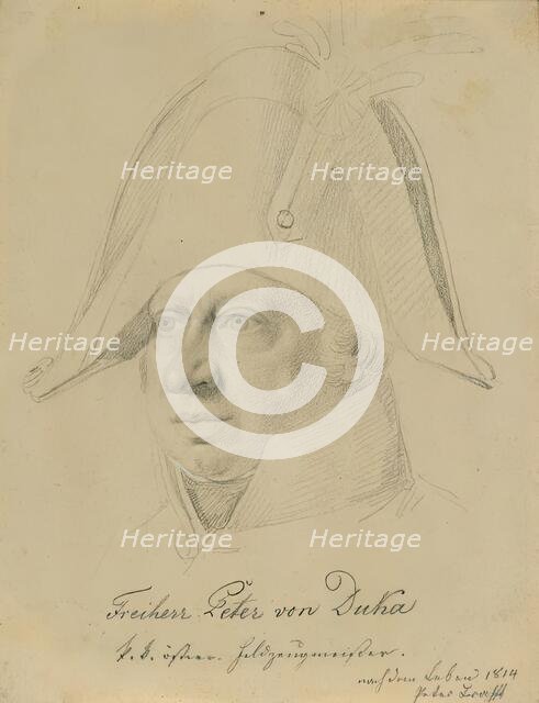Baron Peter von Duka, 1814. Creator: Johann Peter Krafft.