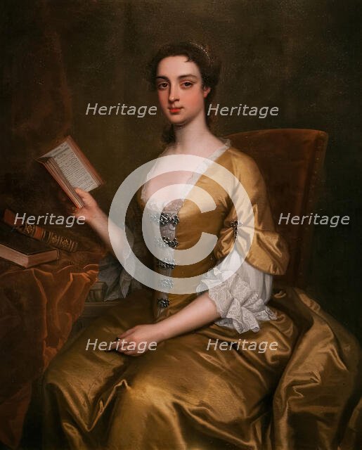 Lady-in-waiting at Queen Anne's court,  c1712-1714. Creator: Michael Dahl.