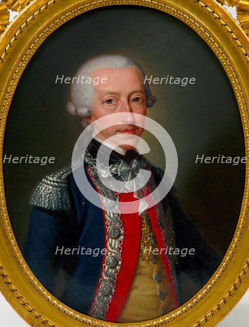 Portrait of King Victor Amadeus III of Sardinia (1726-1796), 1791. Creator: Panealbo, Giovanni (1742-1815).