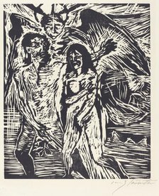 Austreibung aus dem Paradies (The Expulsion from Paradise), 1919. Creator: Lovis Corinth.
