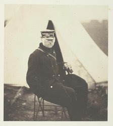 Lieutenant General Sir W.J. Codrington, K.C.B., 1855. Creator: Roger Fenton.