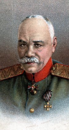 General Mikhail Vasilevich Alexeiev (1857-1918), Russian soldier, 1917. Artist: Unknown