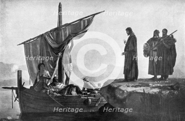 Christ calling the Apostles James and John, 1926.Artist: Edward Armitage