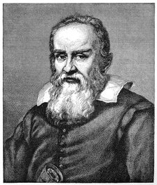 Galileo Galilei (1564-1642), 1882. Artist: Unknown