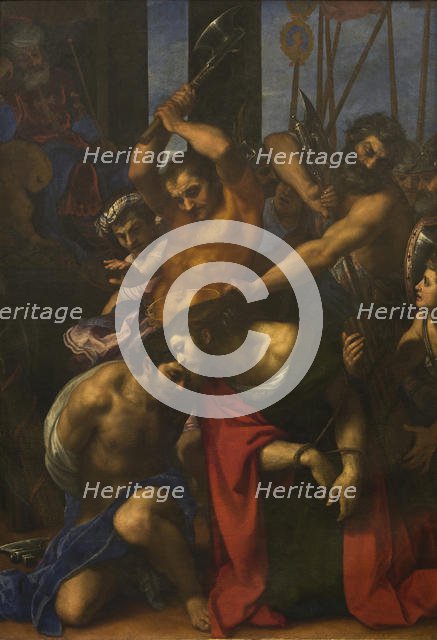 Martyrdom of Saint James and Josiah, 1605. Creator: Cigoli, Lodovico (1559-1613).