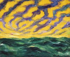 Autumn Sea XVI, 1911. Creator: Nolde, Emil (1867-1956).