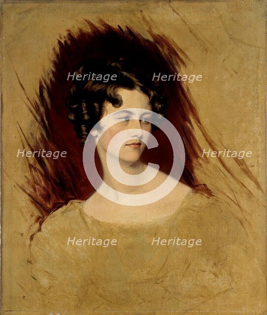 Portrait of Princess Klementine von Metternich (1804-1820). Creator: Lawrence, Sir Thomas (1769-1830).