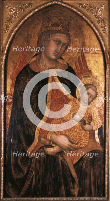 'Madonna and Child', late 14th/early 15th century. Artist: Taddeo di Bartolo