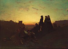 The Serenade, c1863. Creator: Doré, Gustave (1832-1883).