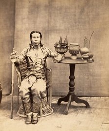 Phra-Kéo-Pha, Frère du Roi, 1866. Creator: Emile Gsell.