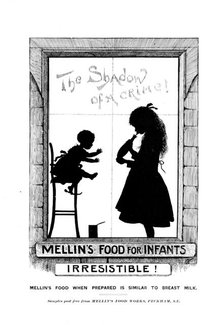 Advertisement for Mellin's Food for Infants, 1898. Creator: Unknown.