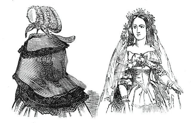 Fashions for September, 1844. Creator: Unknown.