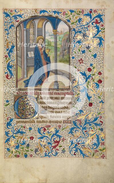 Saint John the Evangelist; Arenberg Hours, early 1460s. Creator: Willem Vrelant.
