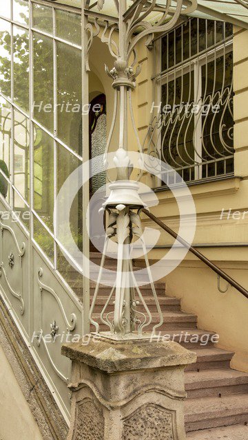 Jugendstil House, Villa Zapfe, Humboldtstrasse 21-21a, Weimar, Germany, (1907), 2018.  Artist: Alan John Ainsworth.