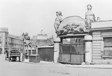 The entrance to Castles' Shipbreaking Company, Millbank, London. Artist: Unknown