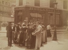 A Corner of Place Mouffetard, between 1900 and 1927. Creator: Eugene Atget.