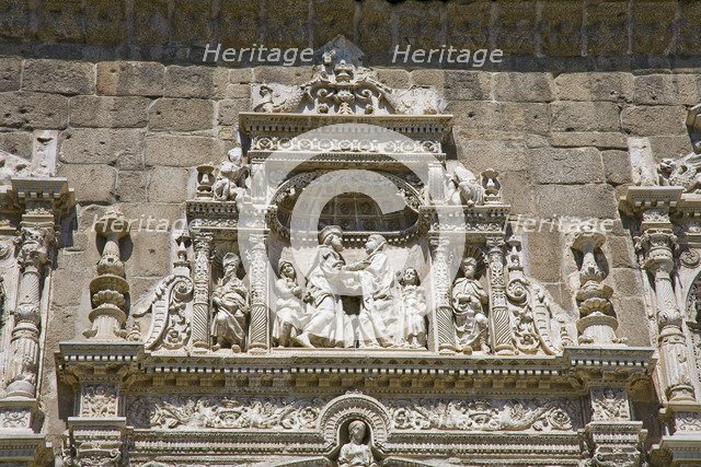 Architectural detail, Holy Cross Museum (Museo Santa Cruz), Toledo, Spain, 2007. Artist: Samuel Magal