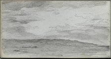Sketchbook, page 34: Landscape Study. Creator: Ernest Meissonier (French, 1815-1891).