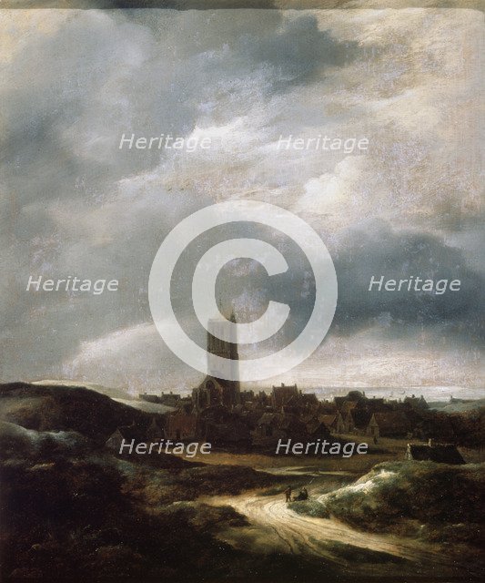 'View of Egmond-an-Zee', c1655. Artist: Jacob van Ruisdael