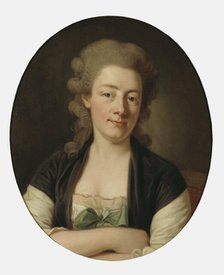 The Artist's Wife Maria Wilhelmina, 18th century. Creator: Per Krafft the Elder.