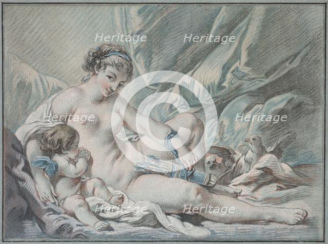 Love Requests Venus to Return His Weapons to Him, 1768. Creator: Louis-Marin Bonnet (French, 1736-1793).