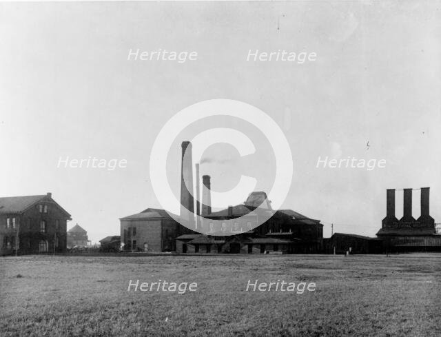 The Huntington Industrial Works, Hampton Institute, Hampton, Virginia, 1899 or 1900. Creator: Frances Benjamin Johnston.