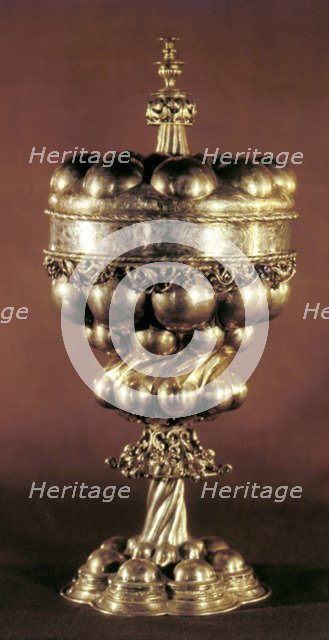 Silver goblet, 16th century. Artist: Unknown