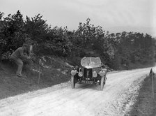 AC Acedes Six open tourer taking part in the North West London Motor Club Trial, 1 June 1929. Artist: Bill Brunell.