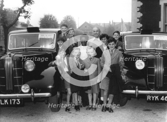 Children's home outing, Norwood, London, (c1960s?). Artist: EH Emanuel
