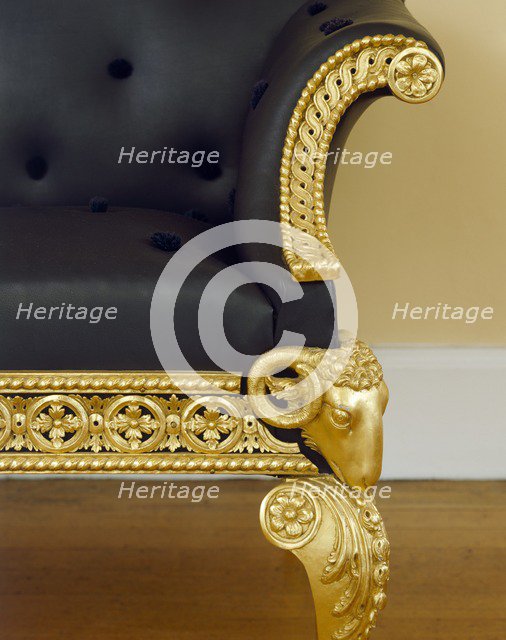 Moor Park armchair, Kenwood House, London, 1764. Artist: Unknown.