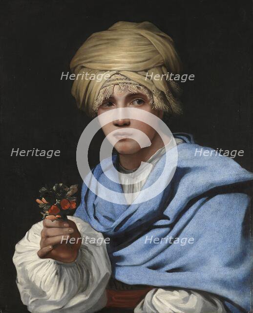 Boy in a Turban holding a Nosegay, 1658. Creator: Michiel Sweerts.