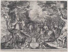 Allegory of the Triumph of the Netherlands over Spain, 1600. Creator: Jan Saenredam.