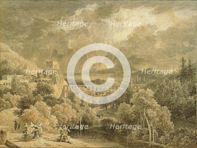 Landscape with an Aqueduct, c1810. Creator: Nicolas Antoine Taunay.