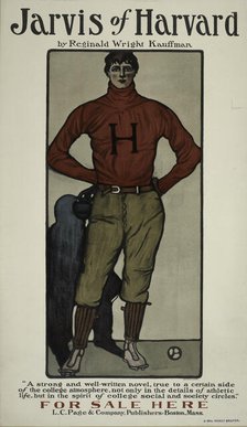 Jarvis of Harvard, c1895 - 1911. Creator: Unknown.